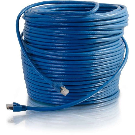 C2G 50ft Cat6 Ethernet Cable - Snagless Solid Shielded - Blue (43167)