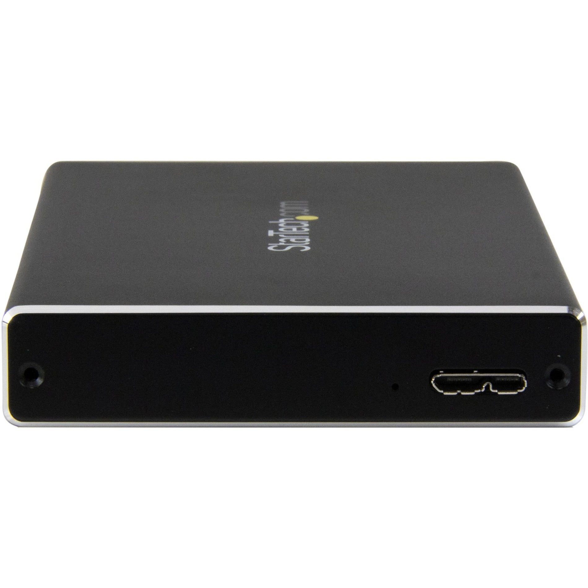 StarTech.com UNI251BMU33 USB 3.0 Universal 2.5in SATA III or IDE Hard Drive Enclosure - Portable External SSD / HDD, UASP Support
