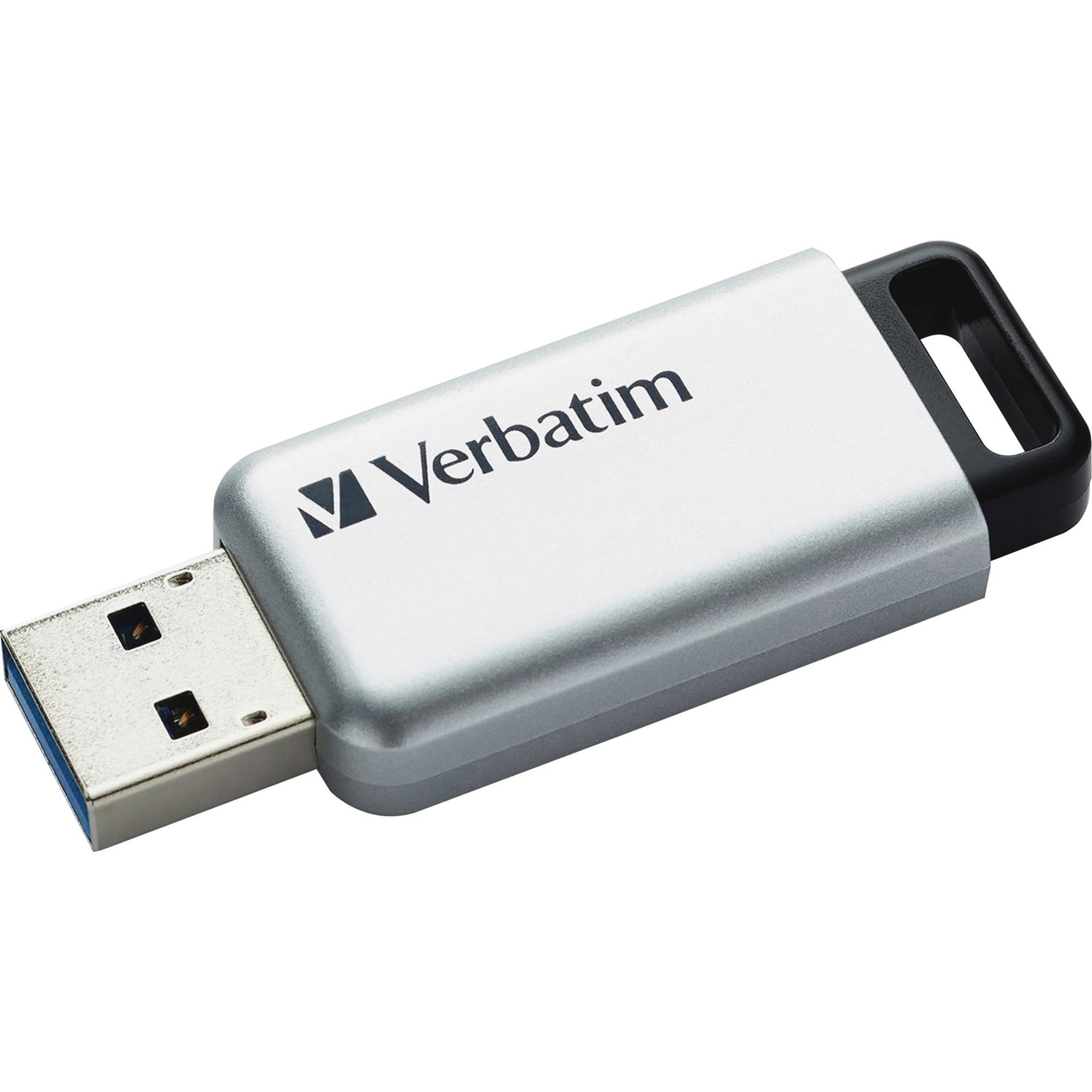 Verbatim 98664 Store 'n' Go Secure Pro USB 3.0 Drive, 16GB, Tamper Resistant, Hardware Encryption