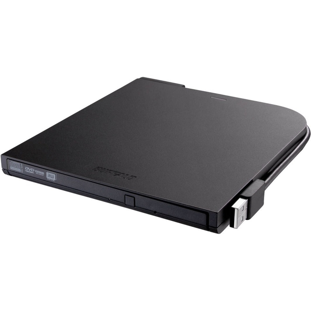 Buffalo DVSM-PT58U2VB MediaStation 8x Portable DVD Writer, M-DISC Support, 2 Year Warranty