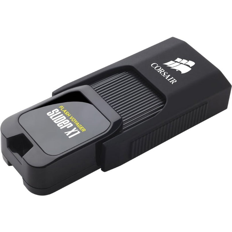 Corsair CMFSL3X1-64GB Flash Voyager Slider X1 64GB, USB 3.0 Flash Drive, Compact and Capless