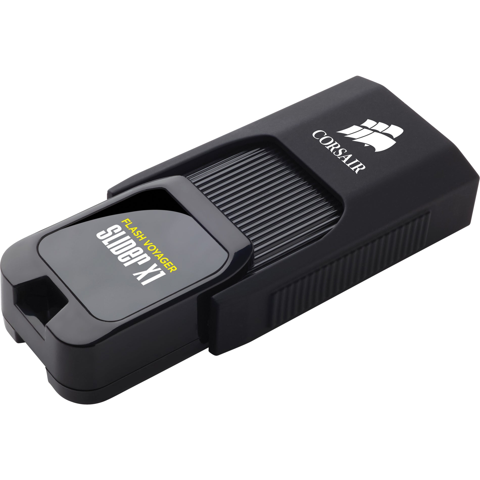 Corsair CMFSL3X1-64GB Flash Voyager Slider X1 64GB, USB 3.0 Flash Drive, Compact and Capless