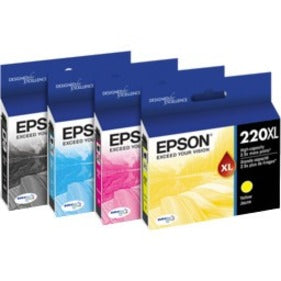 Epson T220XL420-S DURABrite Ultra Yellow Ink Cartridge, High Capacity, 450 Pages