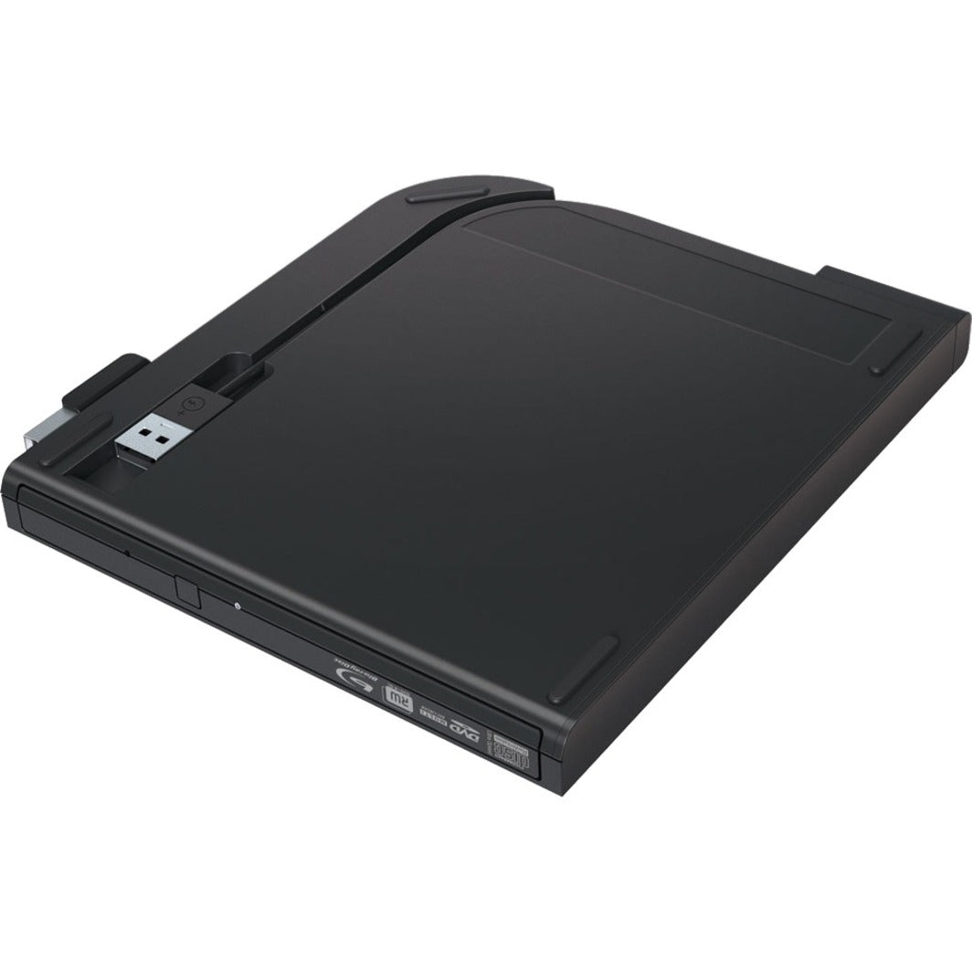 Buffalo BRXL-PT6U2VB MediaStation Portable Blu-Ray Writer - 6x Read/Write Speed, Quad-layer Support