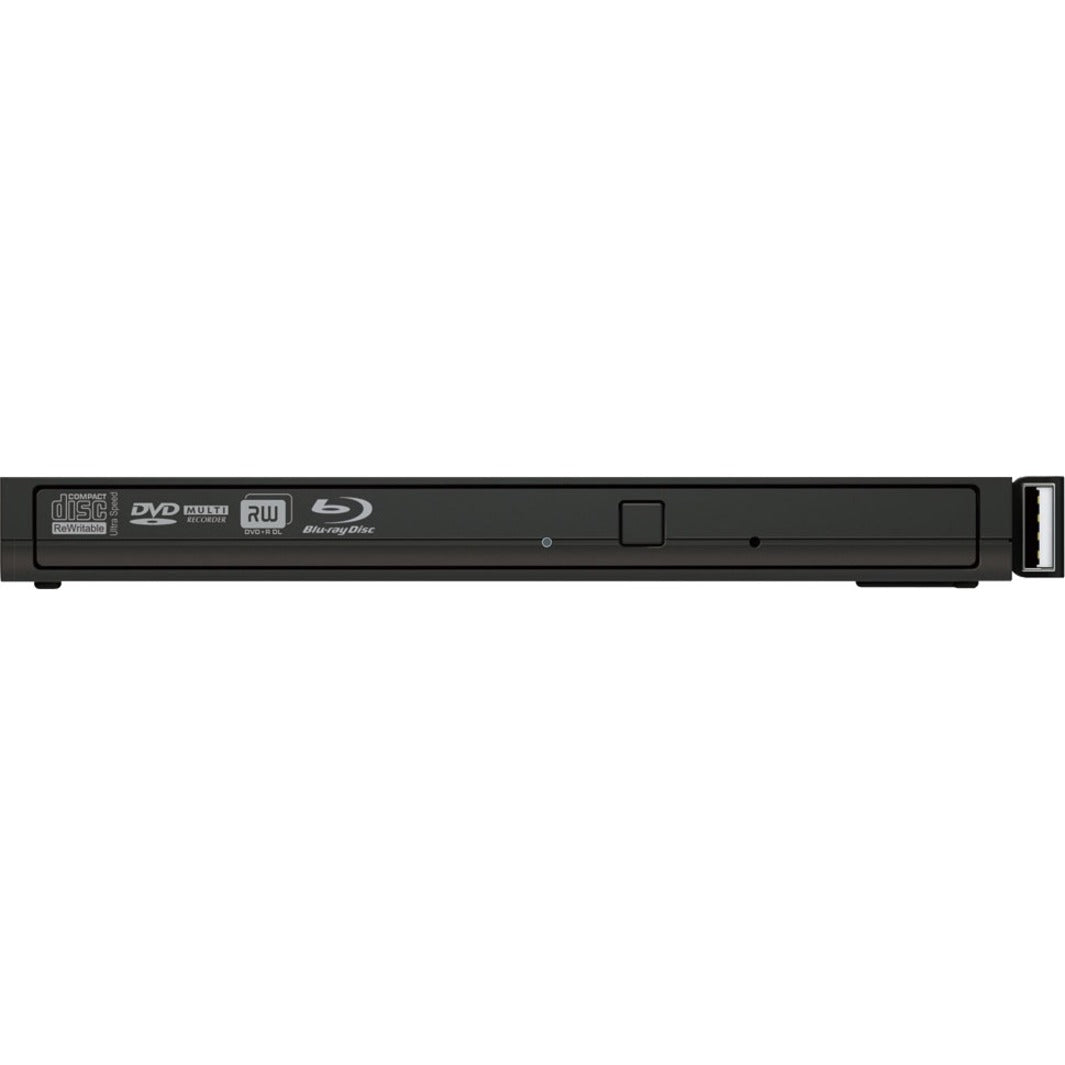 Buffalo BRXL-PT6U2VB MediaStation Portable Blu-Ray Writer - 6x Read/Write Speed, Quad-layer Support