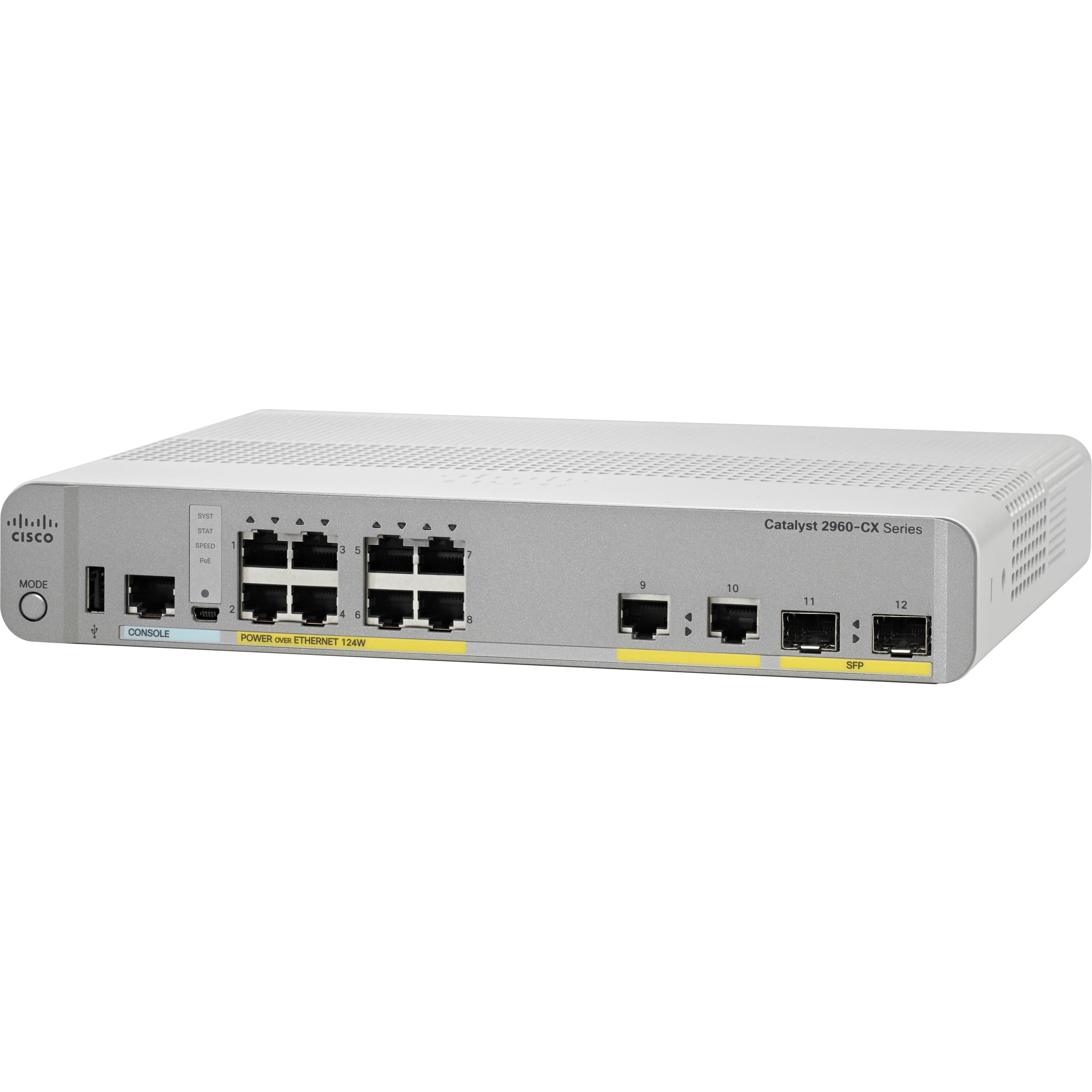 Cisco 2960CX-8PC-L Ethernet Switch (WS-C2960CX-8PC-L)