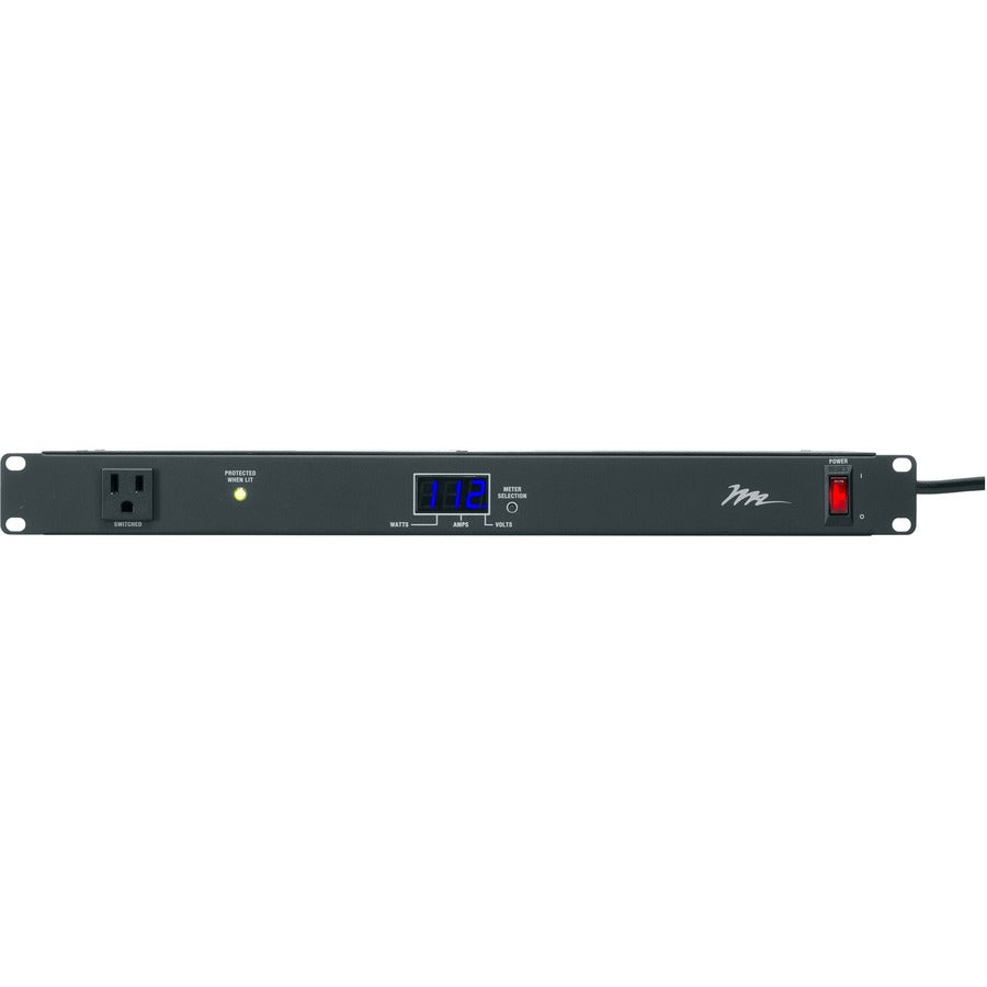 Middle Atlantic PWR-9-RPM Essex Rackmount Power, 9 Outlet w/Meter