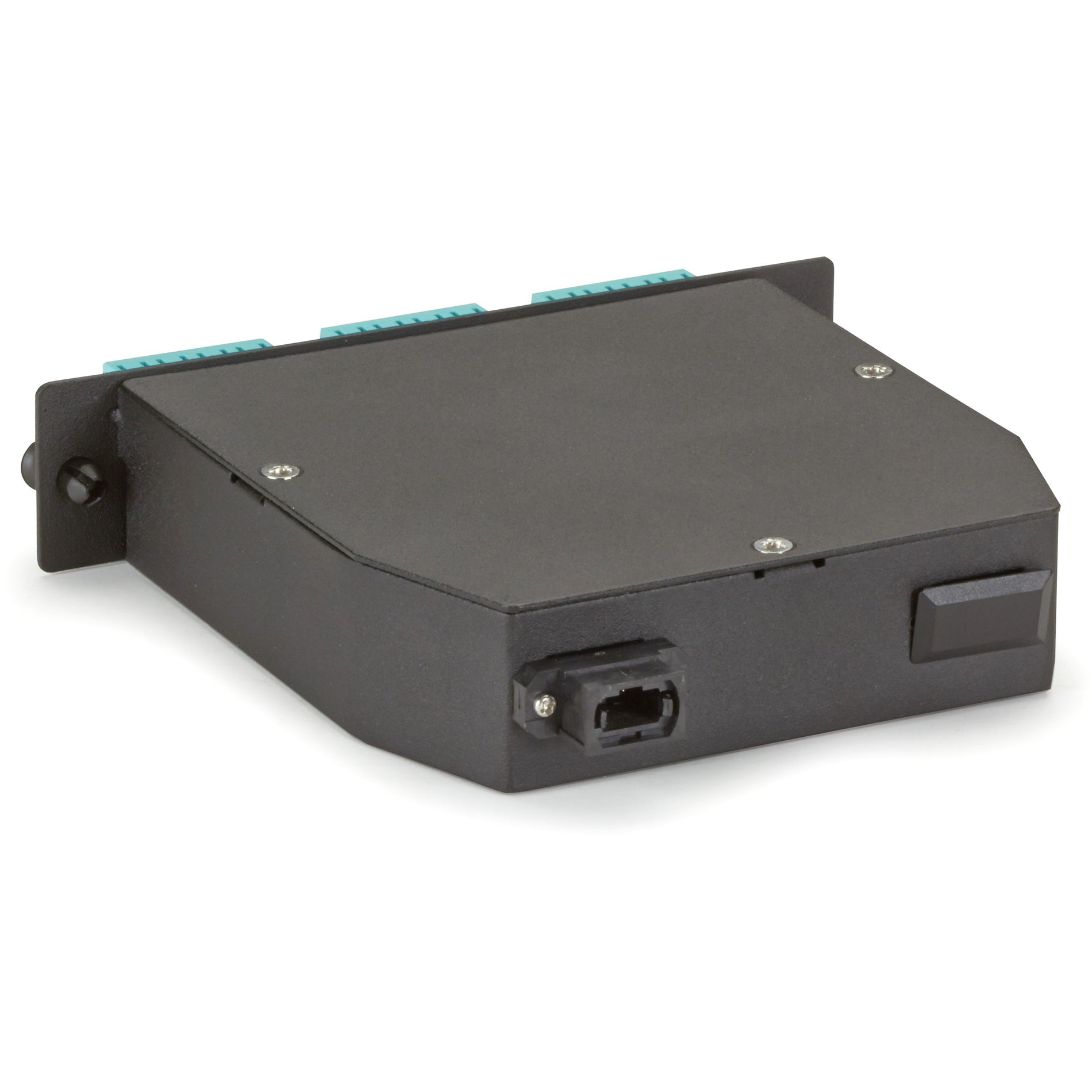 Black Box FOCA20M3-1MP24-24LC MTP OM3 Fiber Optic LGX Cassette - (1) MTP 24 to (24) LC Type A, Network Patch Panel