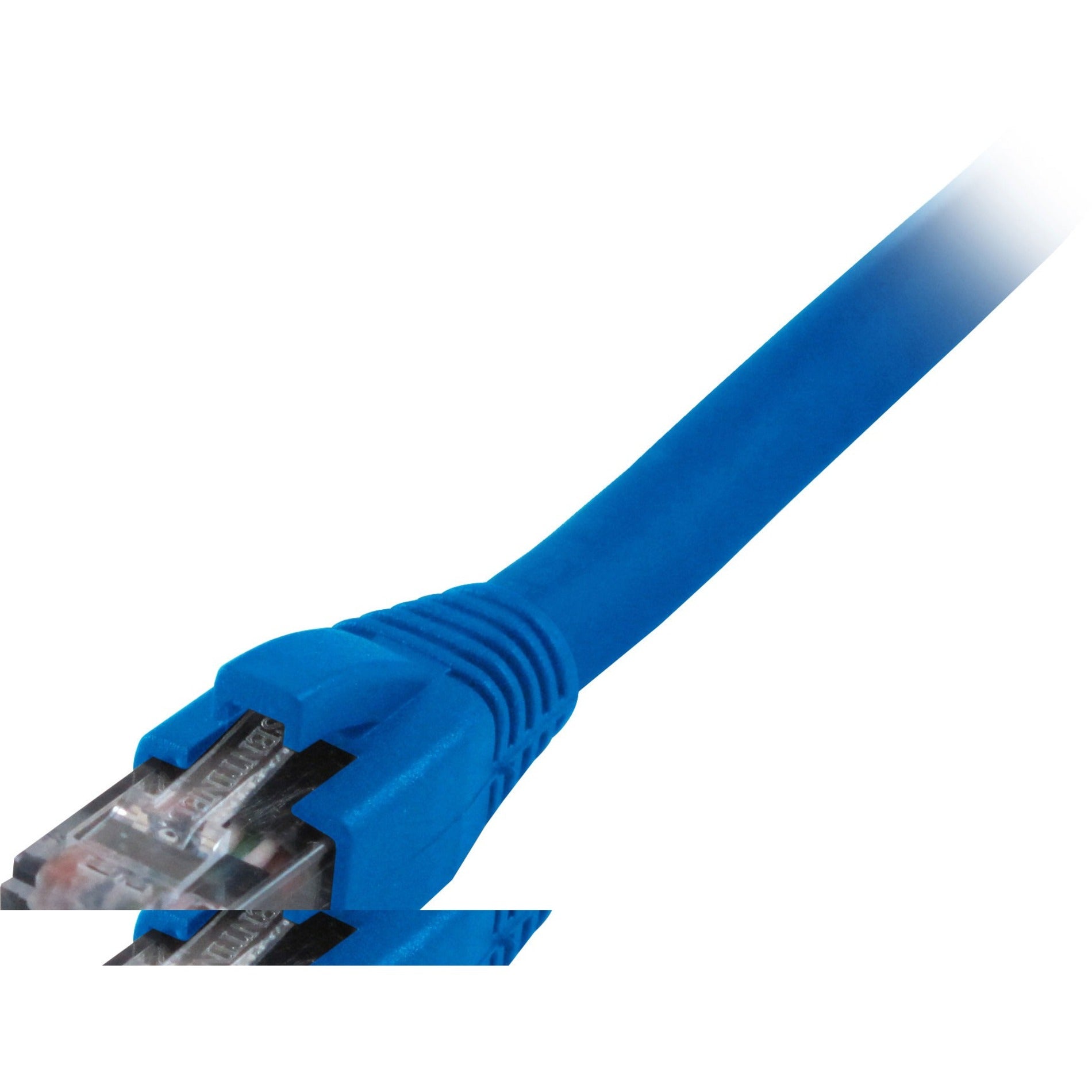 Comprehensive CAT6-50BLU-USA Cat6 Snagless Patch Cable 50ft Blue, Lifetime Warranty, TAA Compliant