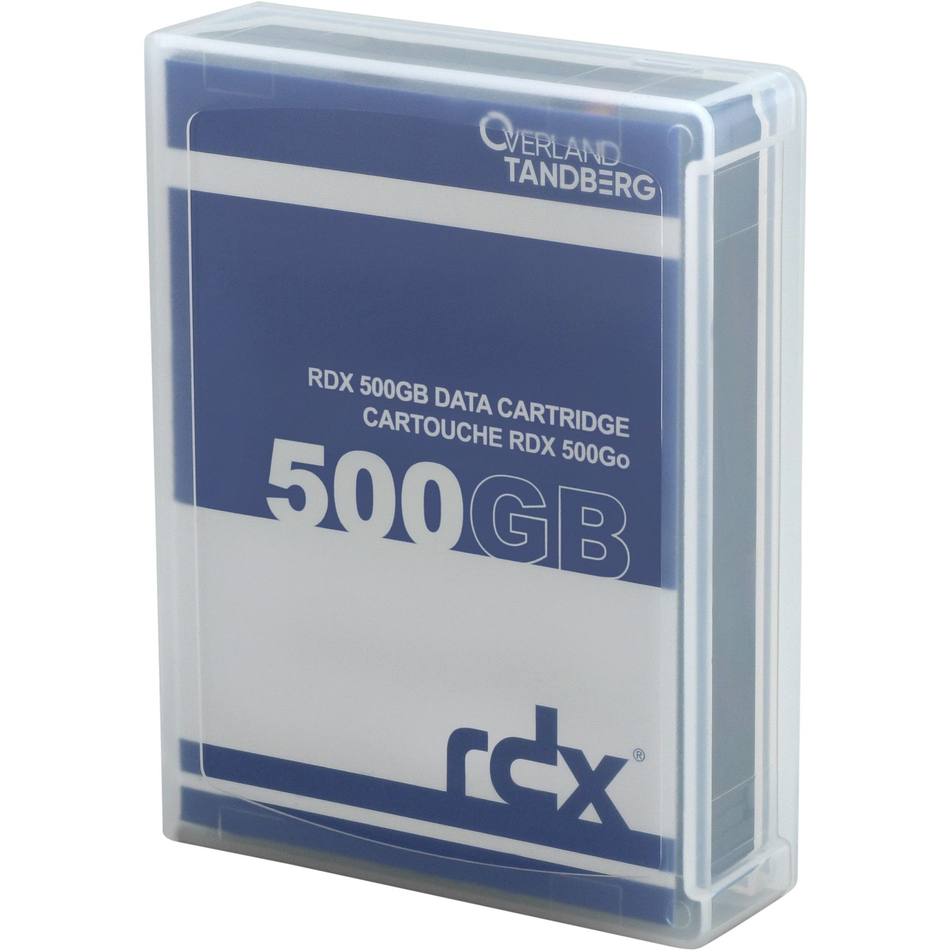 Overland-Tandberg 8541-RDX RDX QuikStor Cartridge Hard Drive, 500GB Storage Capacity