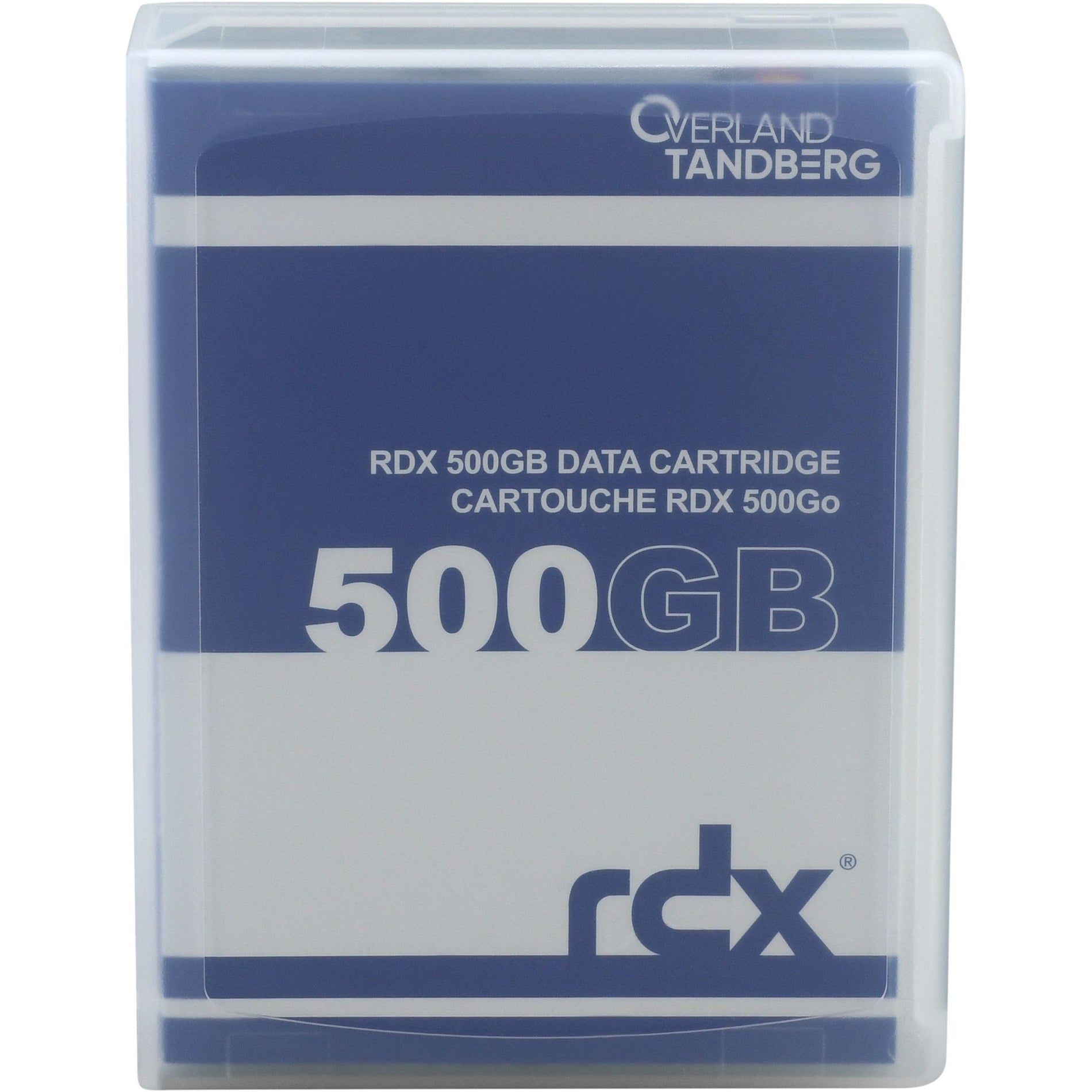 Overland-Tandberg 8541-RDX RDX QuikStor Cartridge Hard Drive, 500GB Storage Capacity