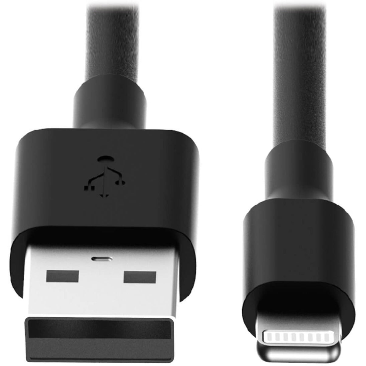 Tripp Lite M100-10N-BK-10 Lightning/USB Data Transfer Cable, Apple Certified, 10-inch, Black, 10 Pack
