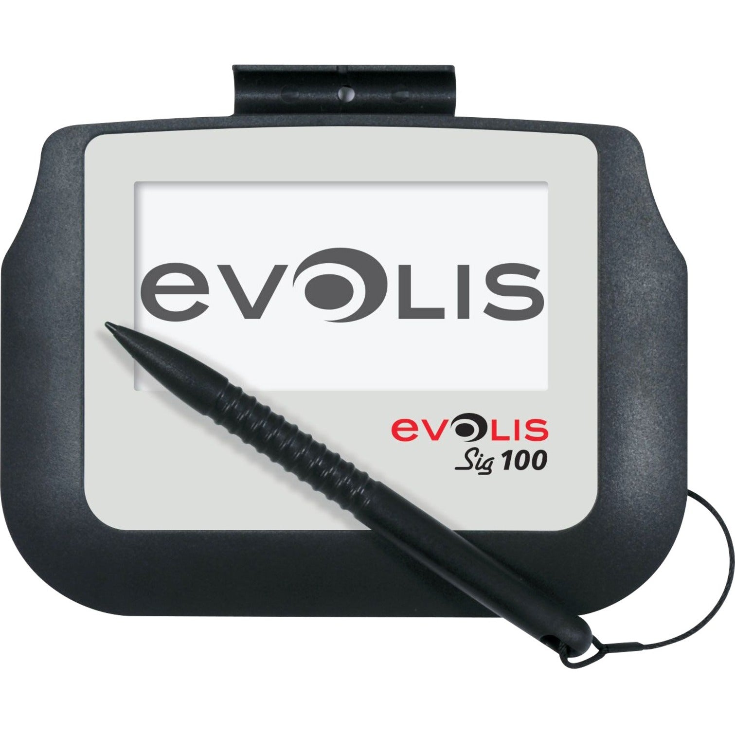 Evolis ST-BE105-2-UEVL Sig100 Signature Pad, 2 Year Limited Warranty, USB Interface, LCD Display