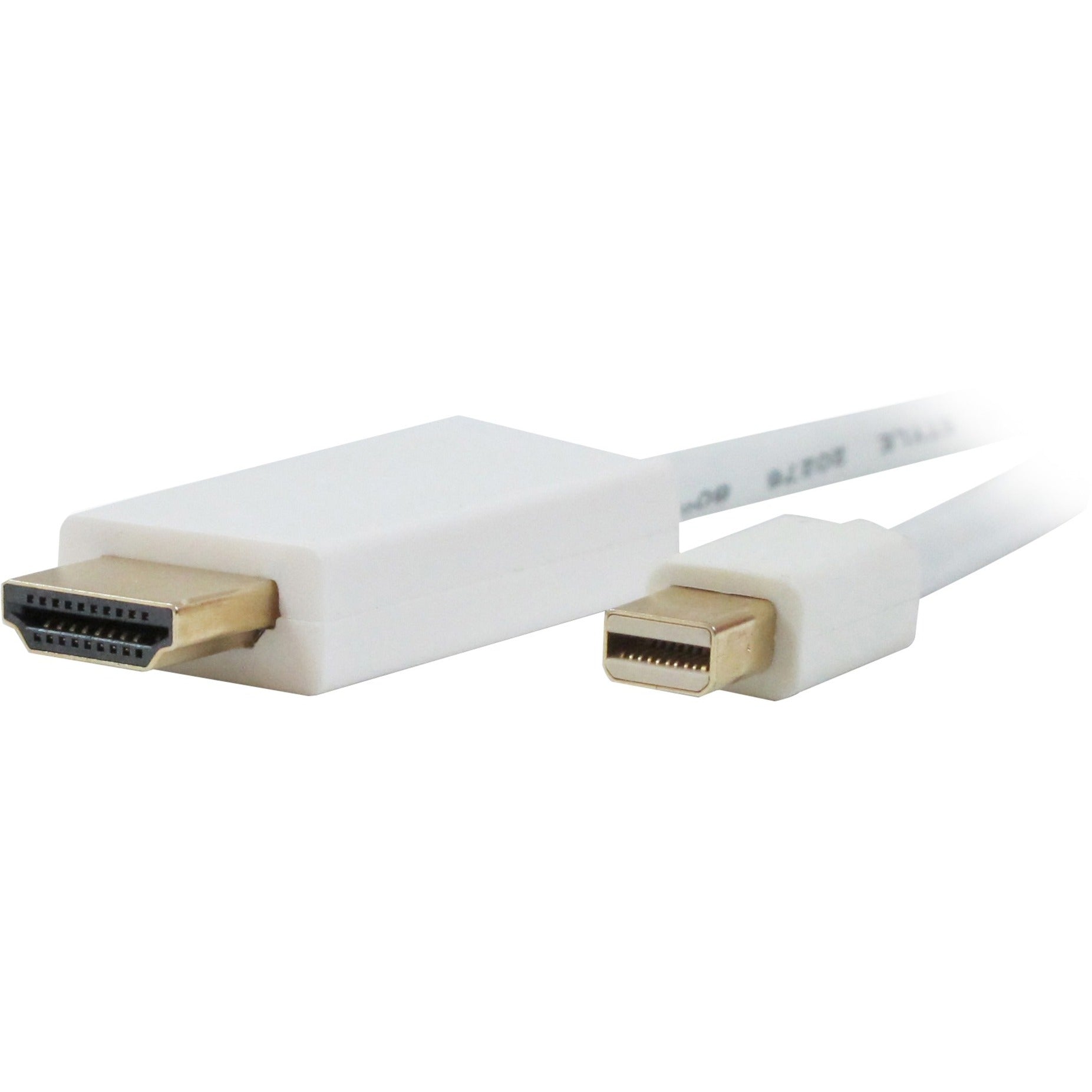 Comprehensive MDP-HD-3ST Mini DisplayPort Male to HDMI Male Cable 3ft, High-Speed Data Transfer, Lifetime Warranty