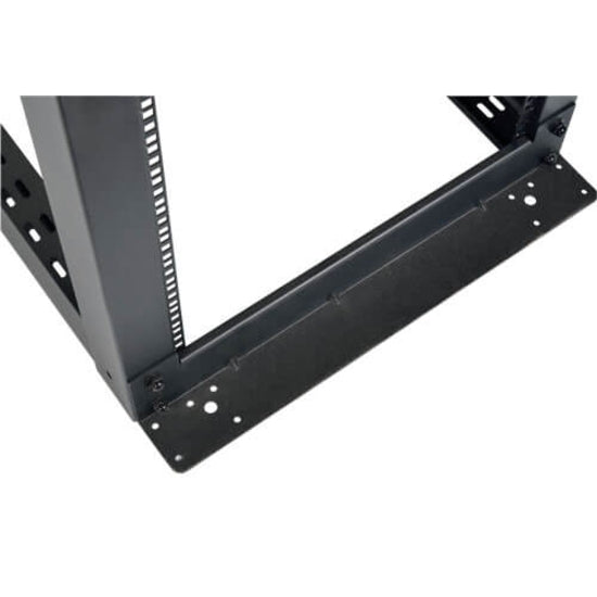 Tripp Lite SR4POST58HD Heavy-Duty 4-Post Open Frame Rack, Cable Management, Removable Side Panel, Casters