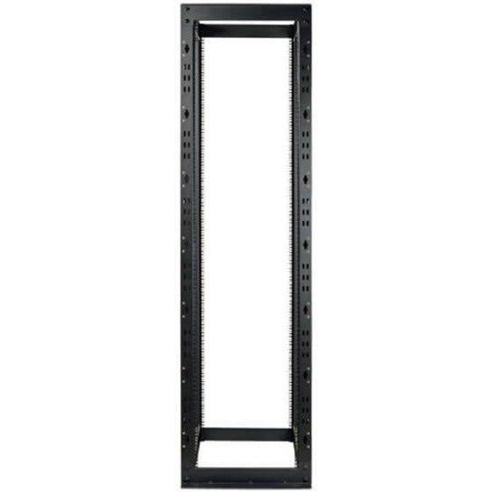 Tripp Lite SR4POST58HD Heavy-Duty 4-Post Open Frame Rack, Cable Management, Removable Side Panel, Casters