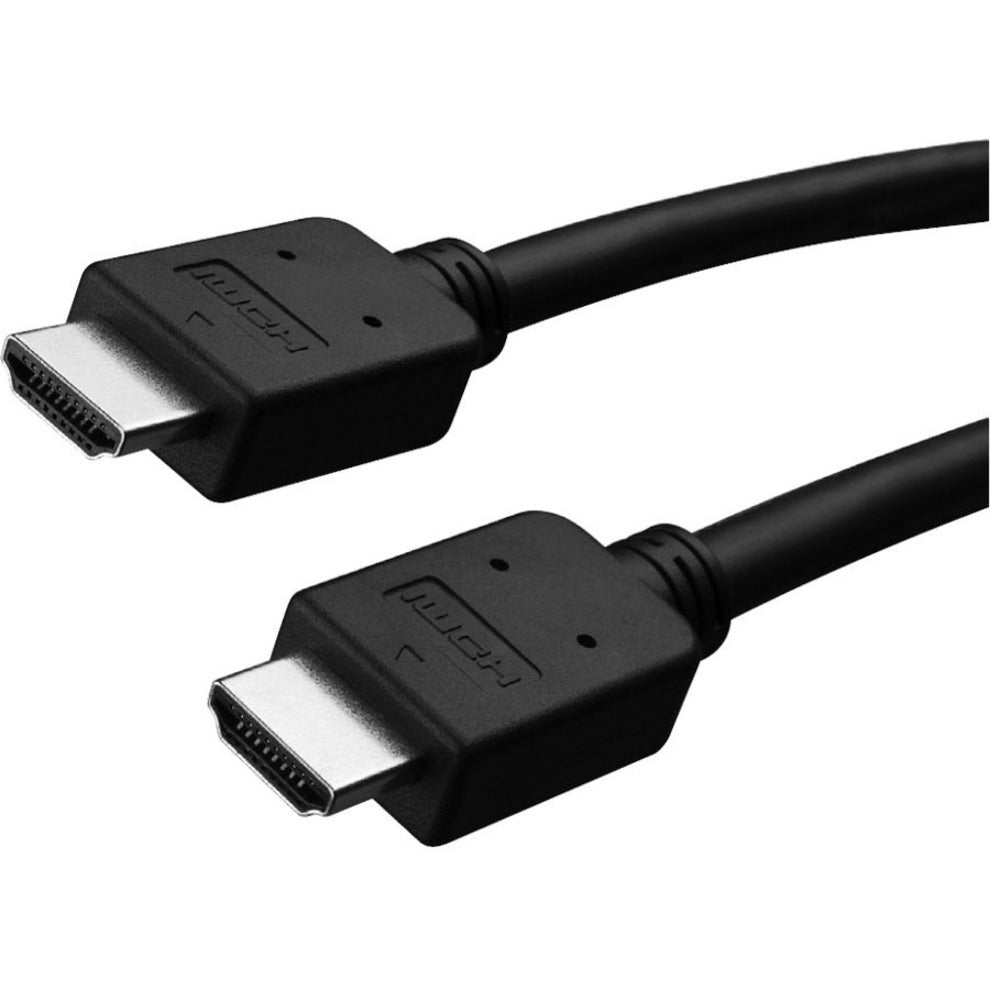 W Box HDMI03 3ft. 1080P HDMI Cable with Ethernet, Triple Shielded, 10.2 Gbit/s Data Transfer Rate, Black