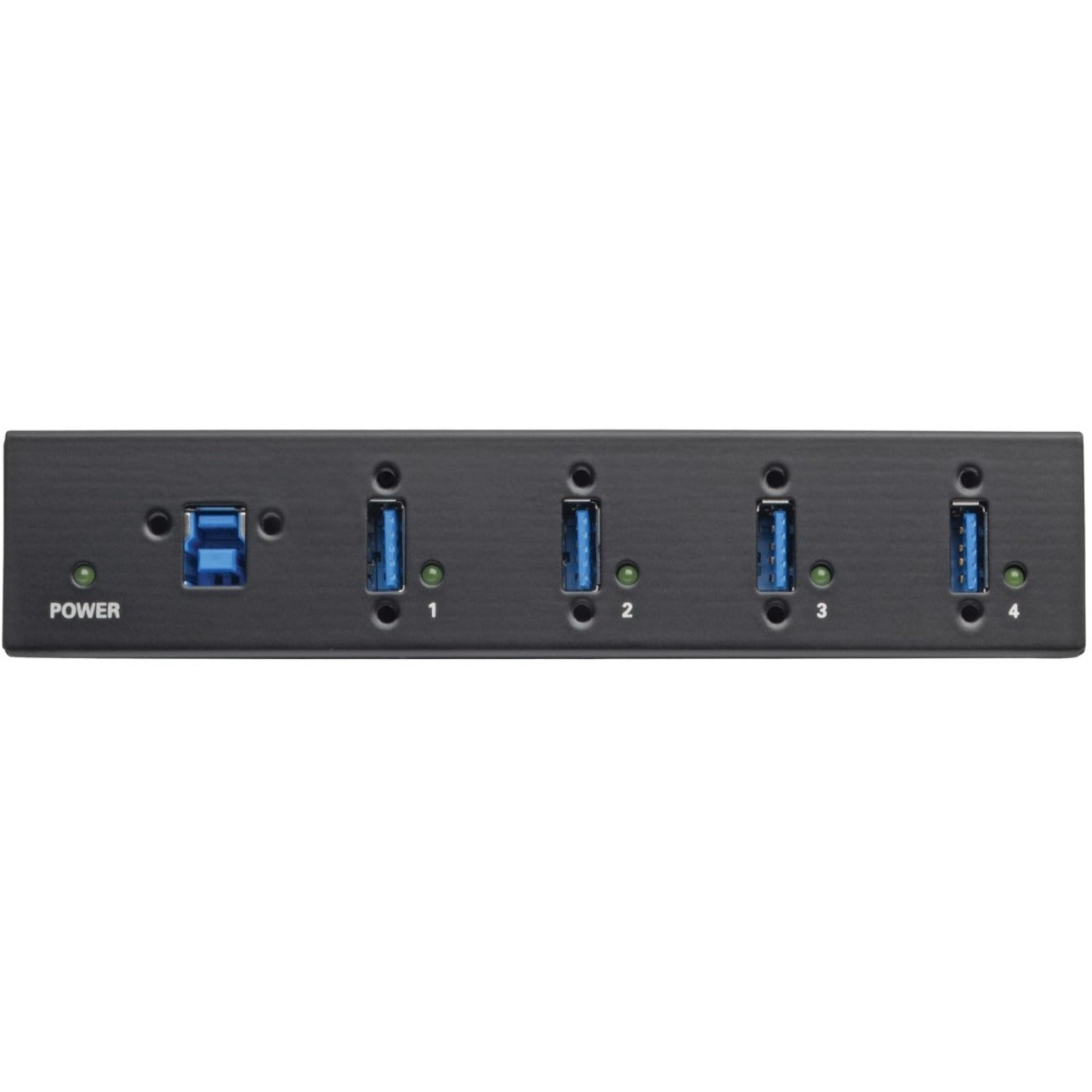 Tripp Lite U360-004-IND Industrial-Grade USB 3.0 Hub, 4 USB Ports, Black