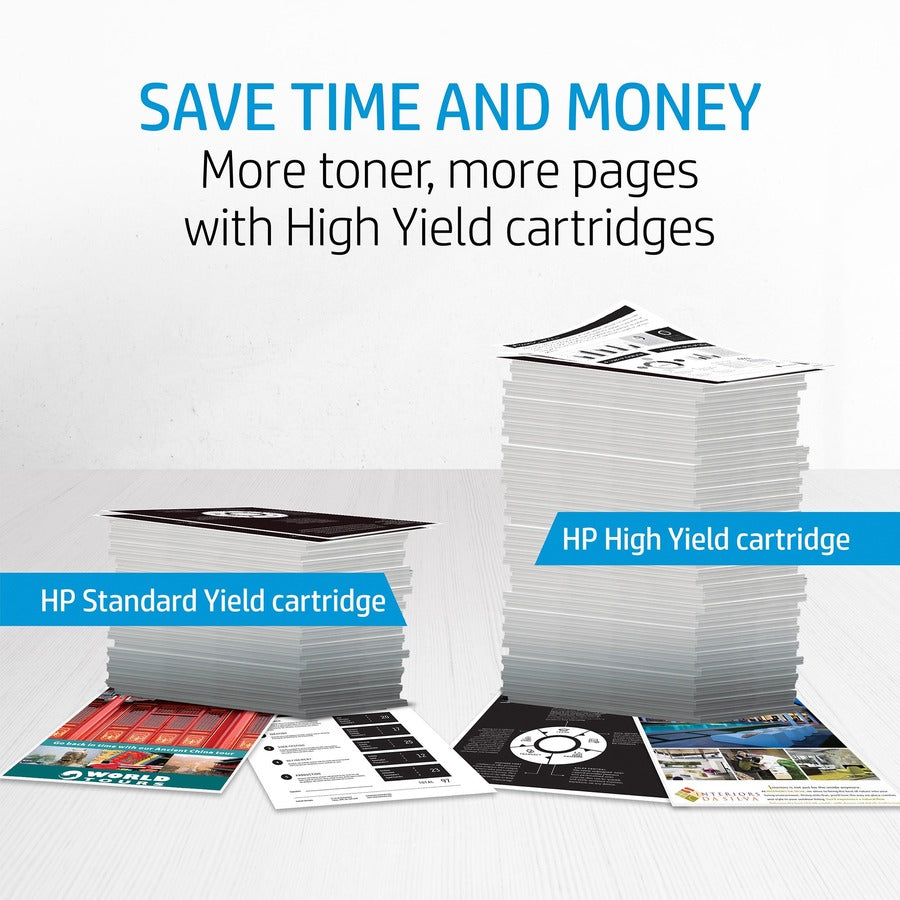 Toner Cartridge, HP 508X, 9,500 Page Yield, Cyan (CF361X)