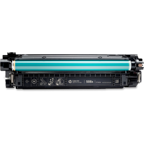 HP CF360A 508A Toner Cartridge, 6000 Page Yield, Black