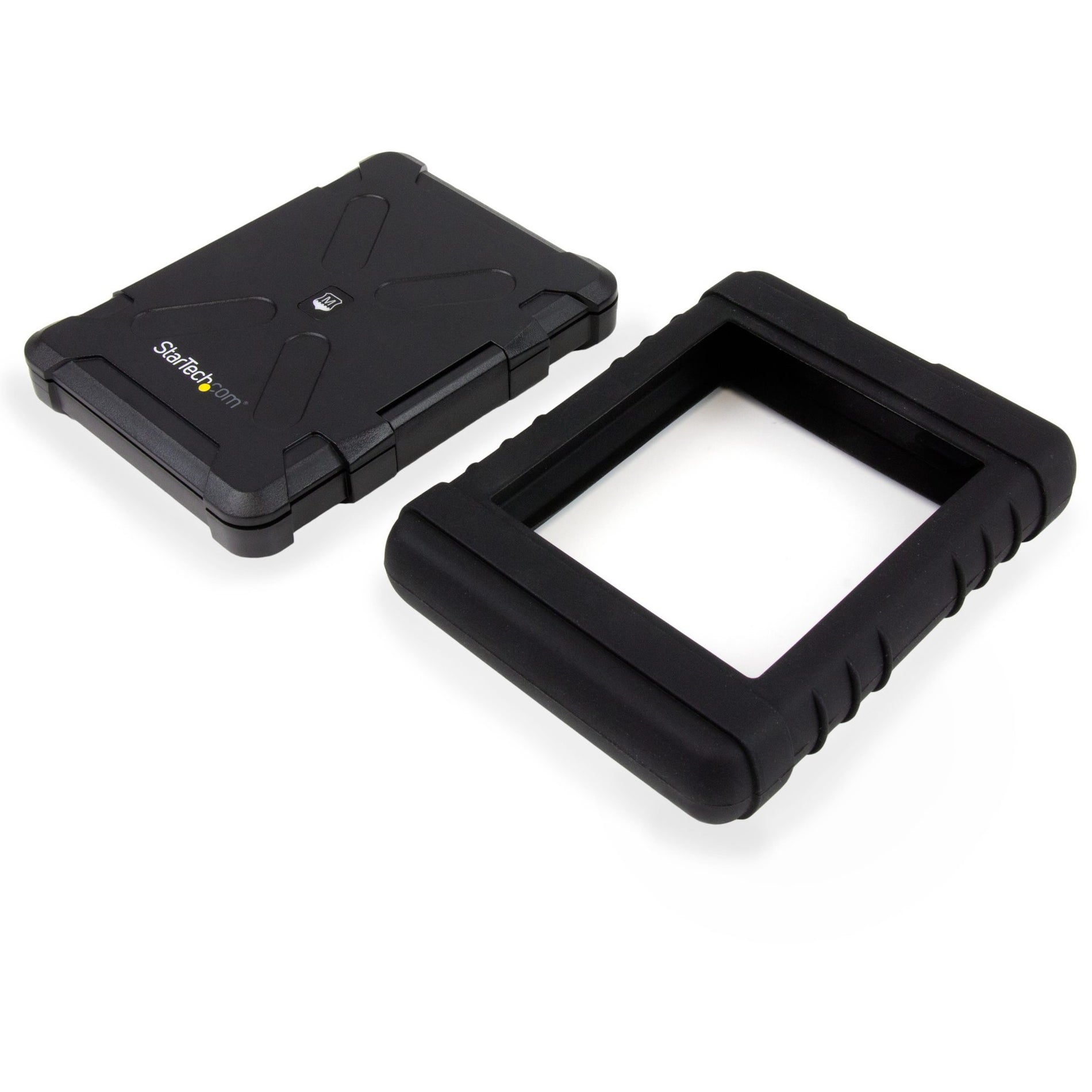 StarTech.com S251BRU33 Rugged Hard Drive Enclosure - USB 3.0 to 2.5in SATA 6Gbps HDD or SSD - UASP, Durable and Fast External Storage Solution
