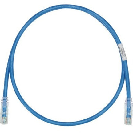 Panduit UTP28SP15BU Cat.6 UTP Patch Network Cable, 15 ft, Gold Plated Connectors, Blue