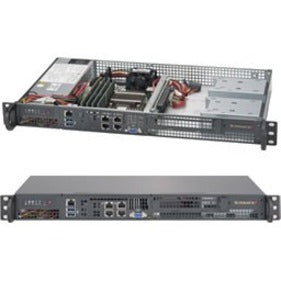 Supermicro SYS-5018D-FN4T SuperServer 5018D-FN4T (Black), Xeon, 128GB RAM, 6 SATA Interfaces