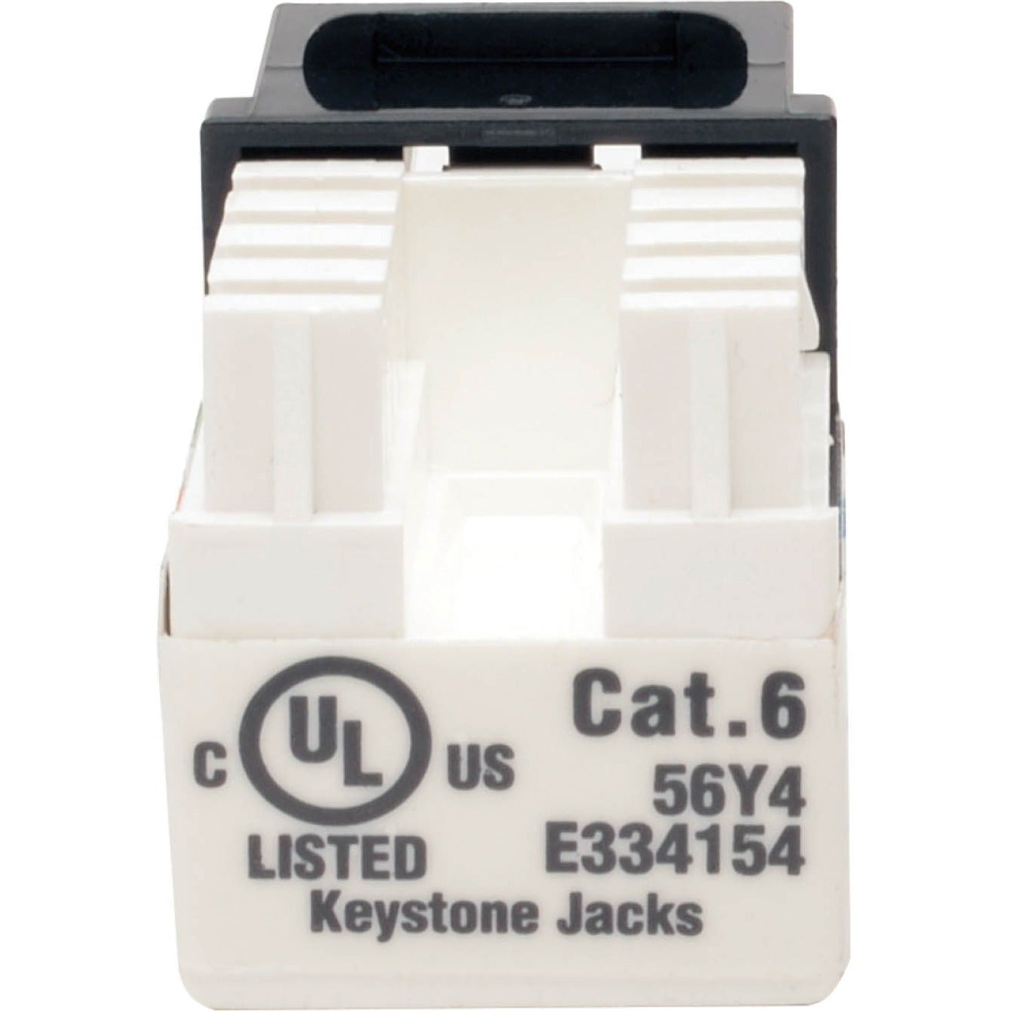 Tripp Lite N238-010-BK Cat6/Cat5e 110 Style Punch Down Keystone Jack - Black, 10-Pack
