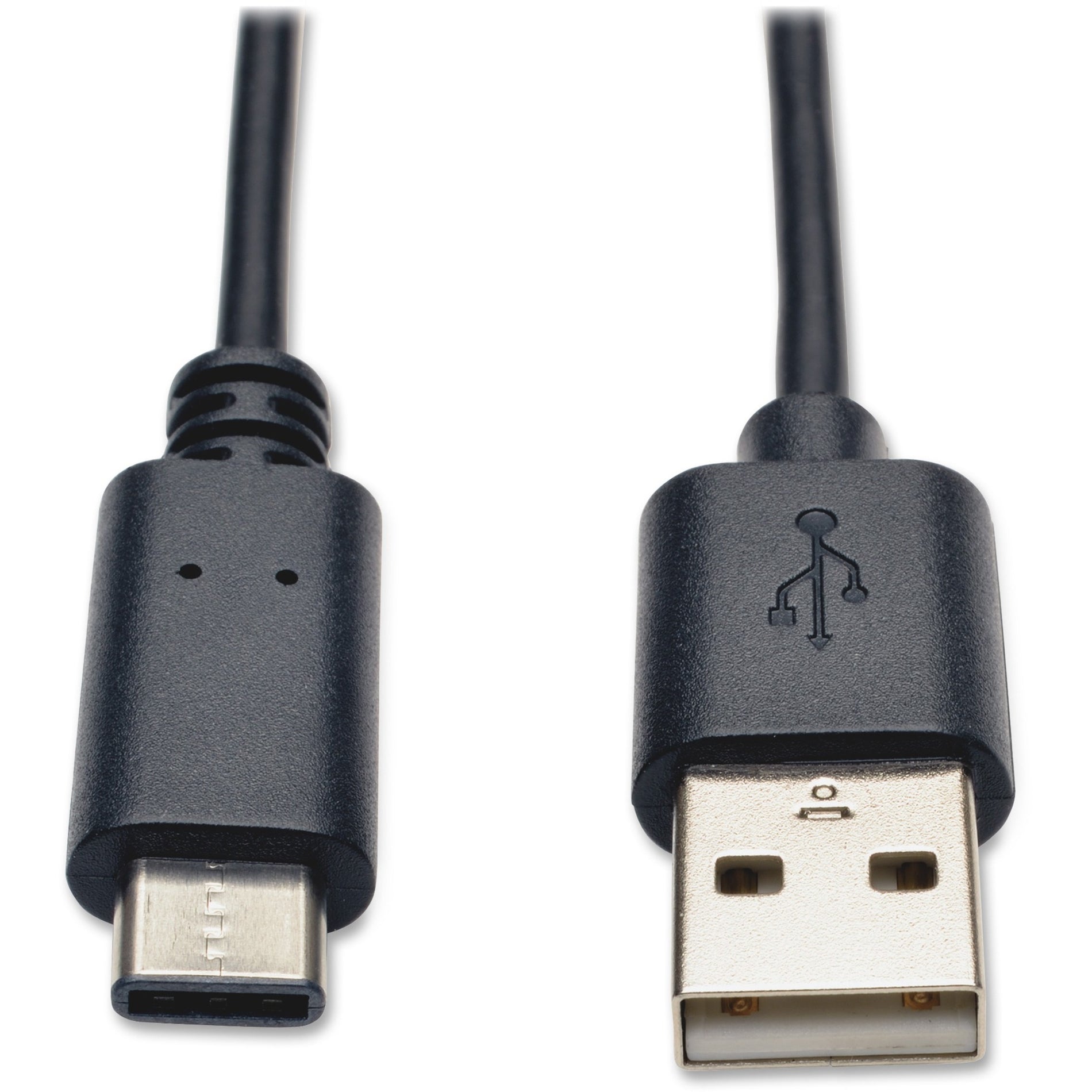 Tripp Lite U038-006 USB Type-A Male to USB-C Hi-speed Cable, 6 ft, Black