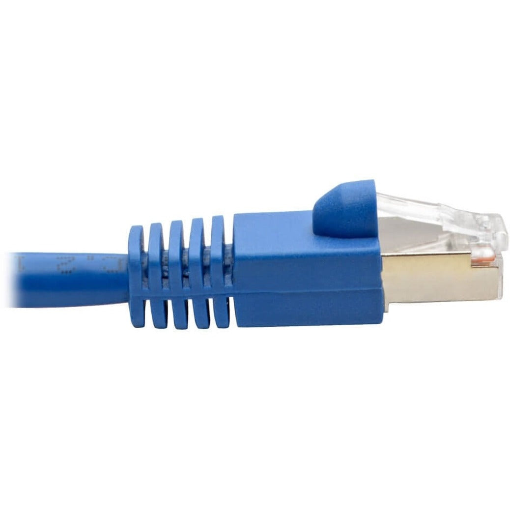 Tripp Lite N262-010-BL 10FT Augmented Cat.6 Blue STP Network Cable, 10 Gbit/s Data Transfer Rate
