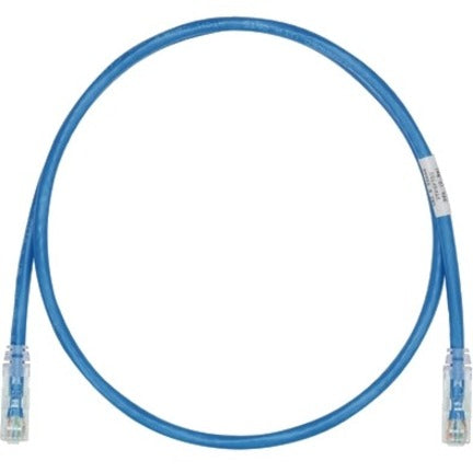 Panduit UTP28SP20BU Cat.6 UTP Patch Network Cable, 20 ft, Strain Relief, Tangle-free, RoHS Certified