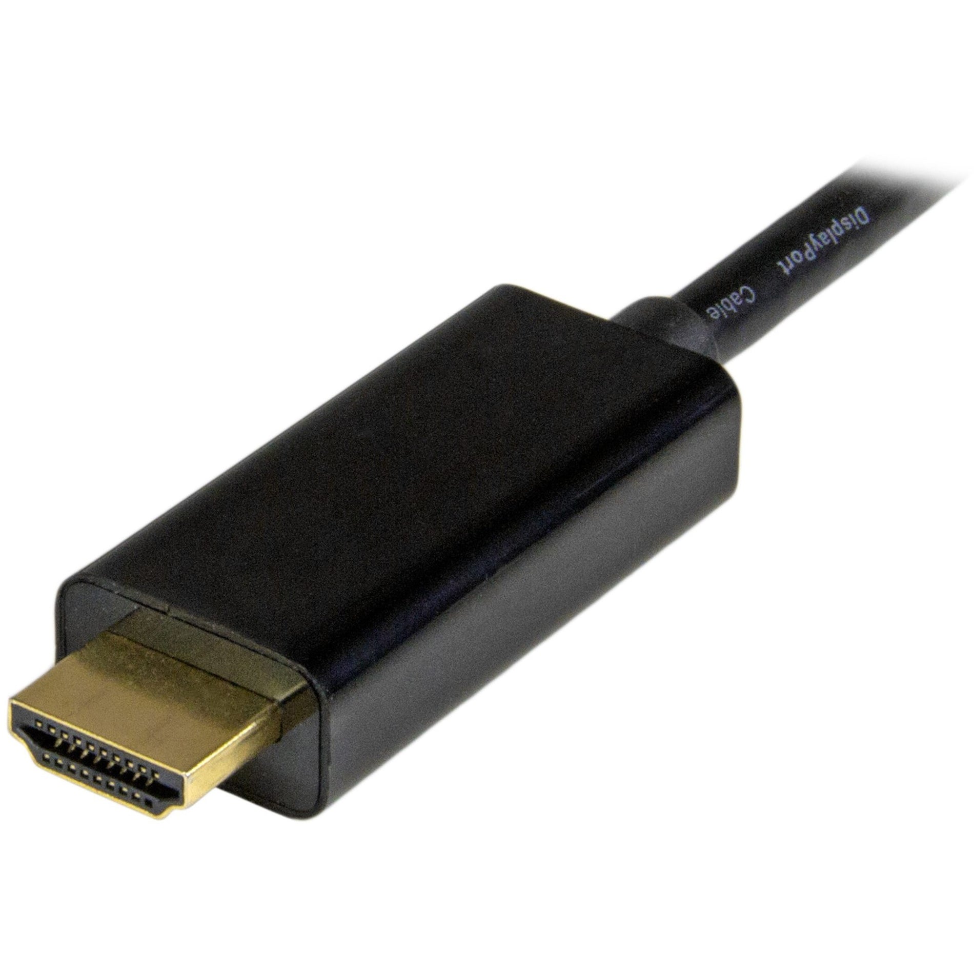 StarTech.com MDP2HDMM1MB Mini DisplayPort to HDMI Converter Cable - 3 ft (1m), 4K