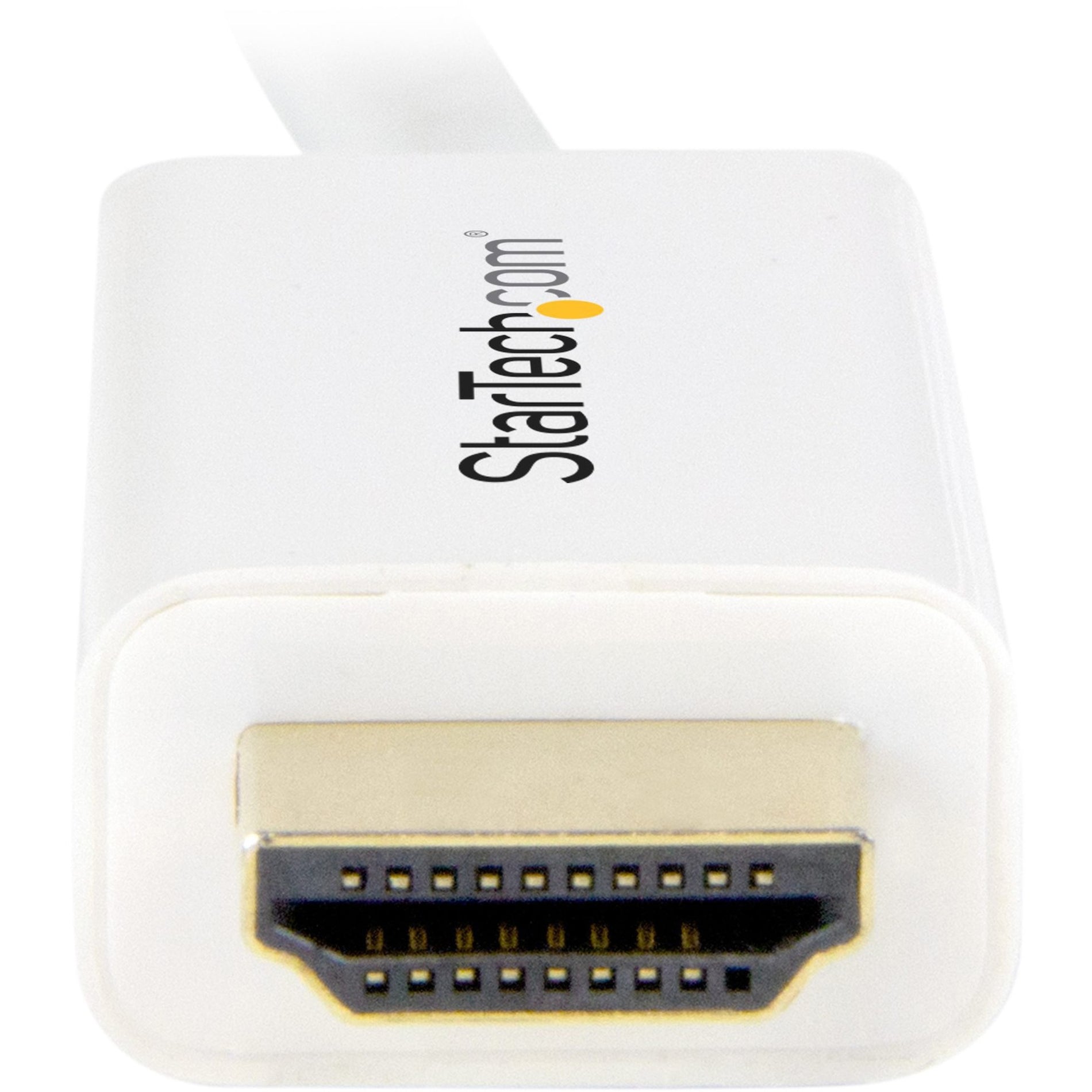 Mini DisplayPort to HDMI Converter Cable - 4K - White [Discontinued]
