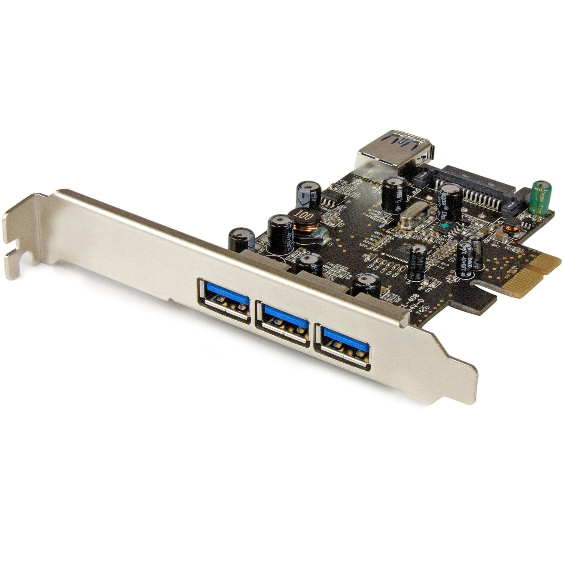 StarTech.com PEXUSB3S42 4-Port PCI Express USB 3.0 Card - 5Gbps, Add High-Speed USB Connectivity to Your PC