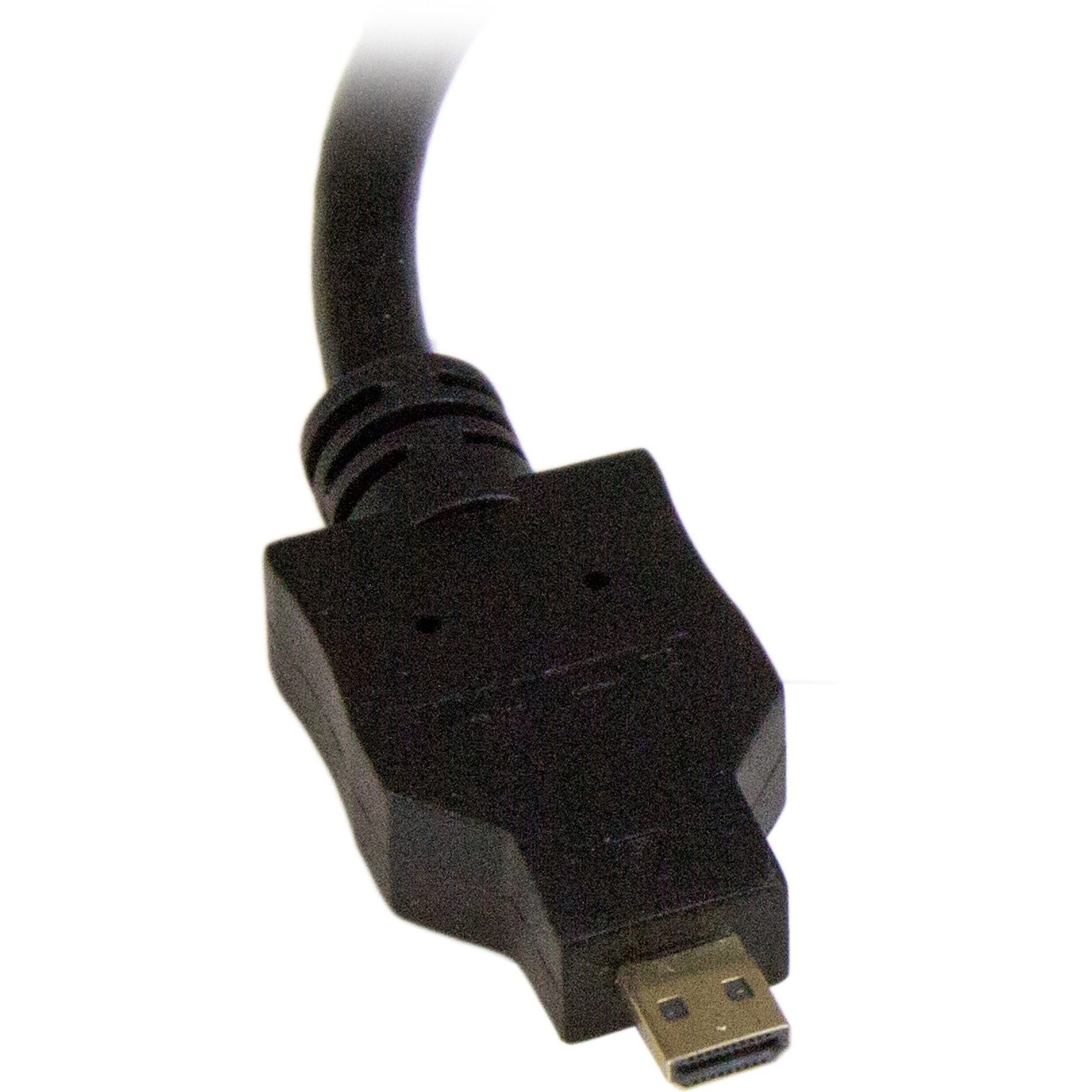StarTech.com HDDDVIMF8IN Micro HDMI to DVI-D Adapter M/F - 8in, Video Cable Adapter, Gold-Plated Connectors, 1920 x 1200 Resolution [Discontinued]