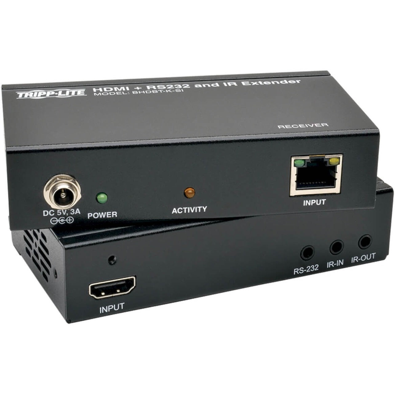 Tripp Lite BHDBT-K-SI Video Console/Extender, 4K, 3840 x 2160, TAA Compliant