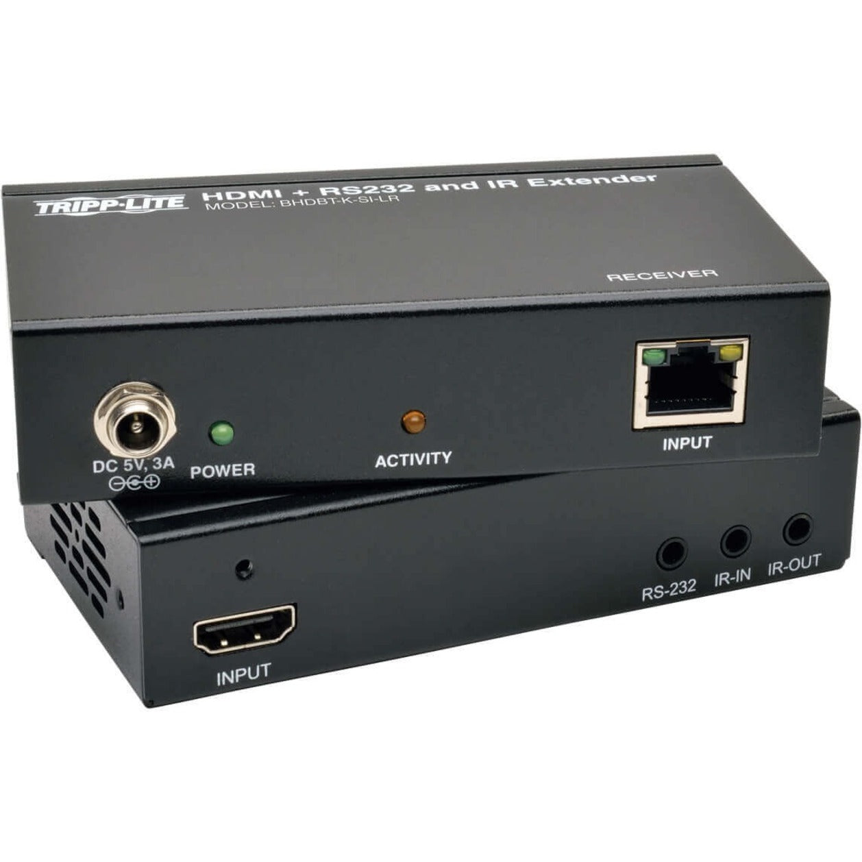 Tripp Lite BHDBT-K-SI-LR Video Console/Extender, 4K, 1 Year Warranty, TAA Compliant