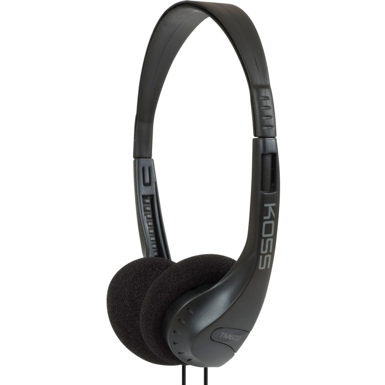 Koss TM-602 Tm602 Headphone, Collapsible, Comfortable, Adjustable Headband, Lightweight, Wired, Stereo