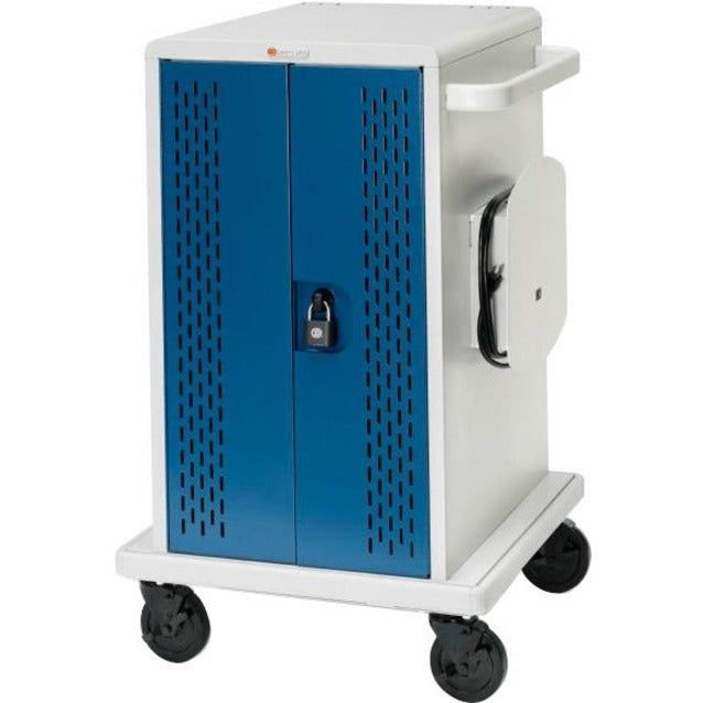 Bretford CORE36MS-CTTZ Core 36M Charging Cart, 36 Device Capacity, Power Management, Locking Door, Eco-friendly