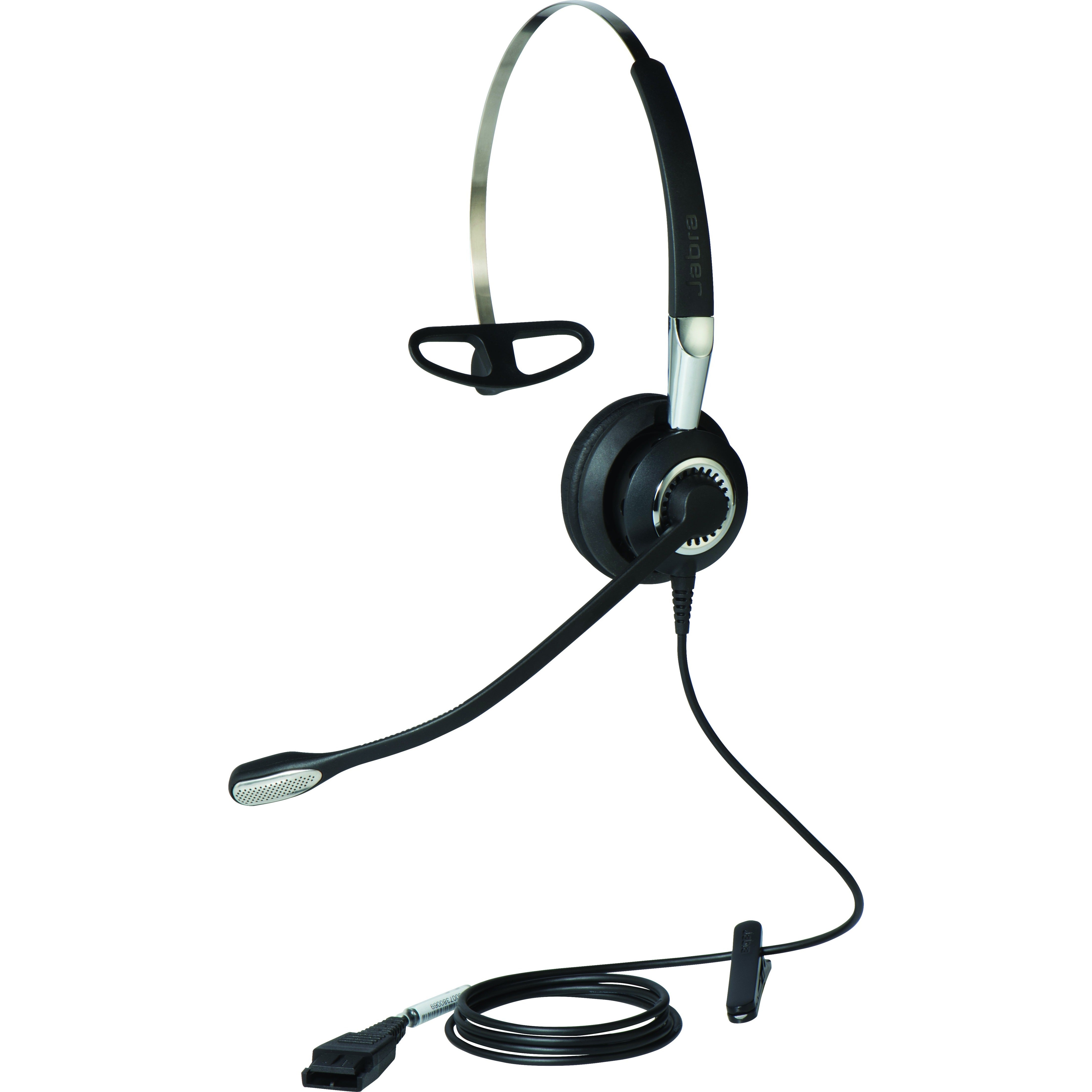 Jabra 2403-820-205 BIZ 2400 II QD Headset, Noise Cancelling Boom Microphone
