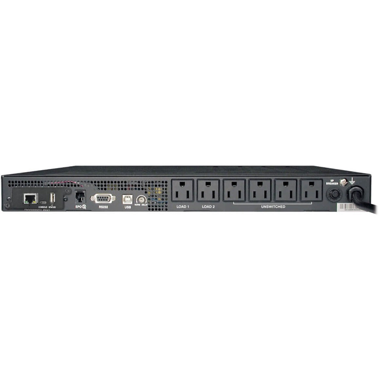 Tripp Lite SMART750RM1UN 750VA Rack-mountable UPS, 600W Load Capacity, 4.90 Minute Backup Time