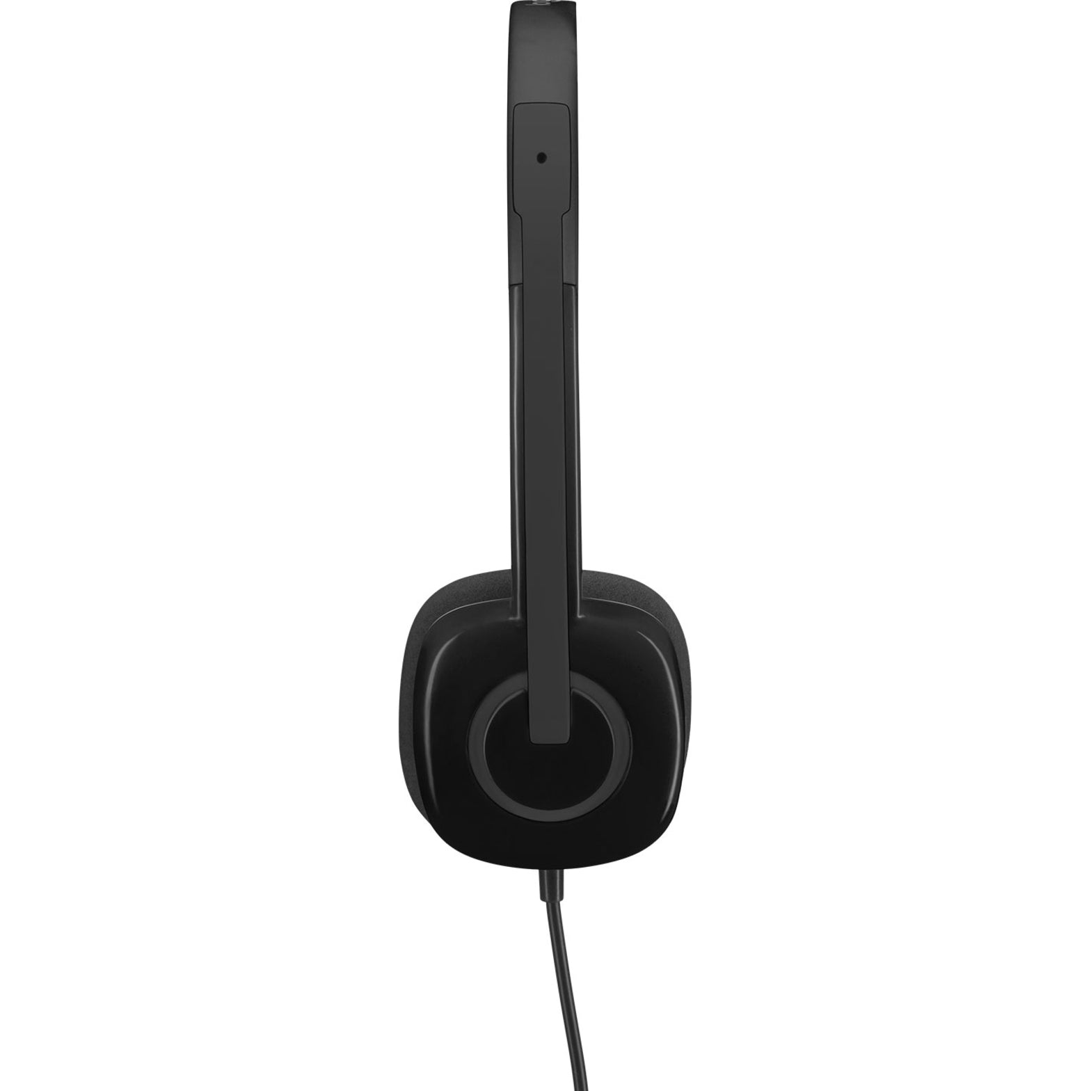 Logitech 981-000587 Stereo Headset H151, Binaural Over-the-head, 2 Year Warranty, Boom Microphone, Mini-phone (3.5mm) Interface, In-Line Controller, Comfortable, Adjustable Headband, Noise Canceling, Wired