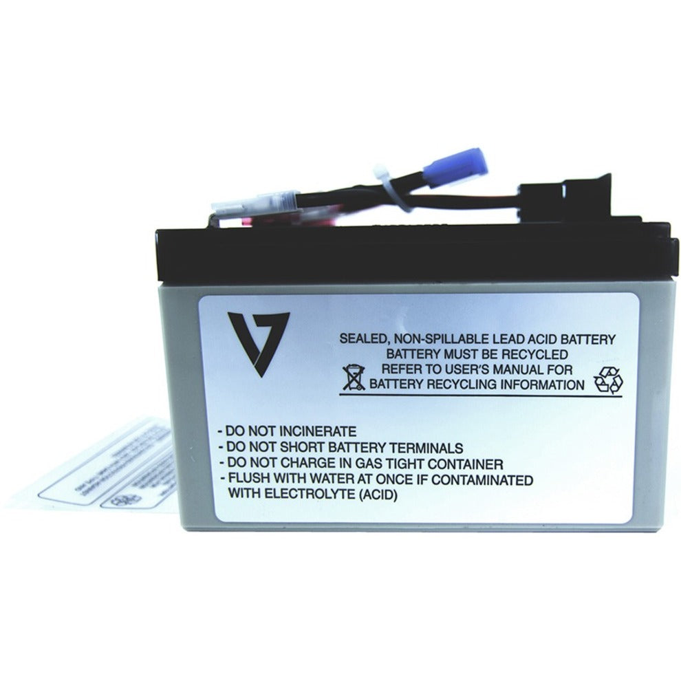 V7 RBC48-V7 UPS Replacement Battery for APC, 24V DC, 5 Year Battery Life