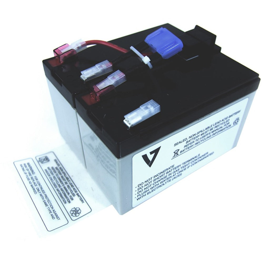 V7 RBC48-V7 UPS Replacement Battery for APC, 24V DC, 5 Year Battery Life