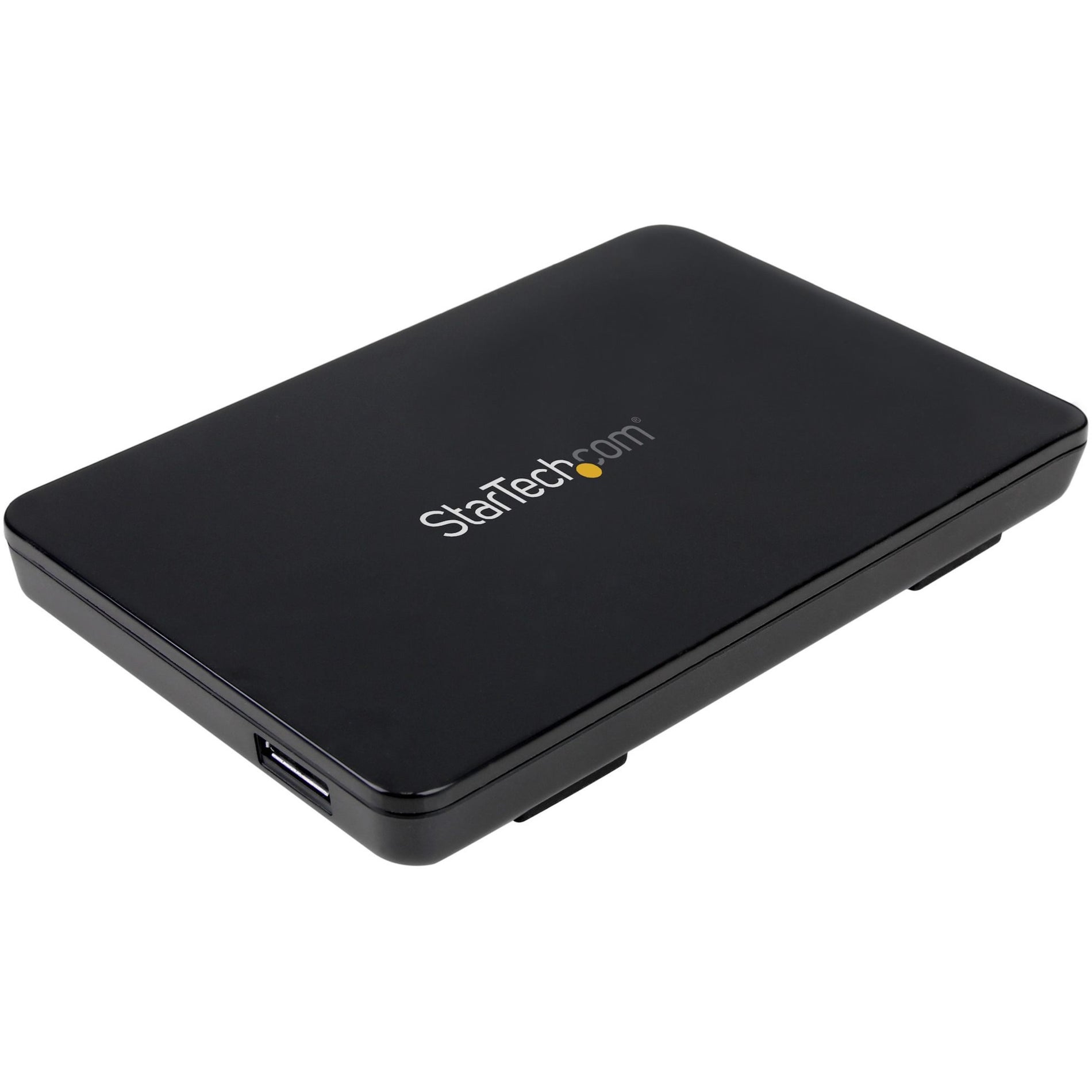 StarTech.com S251BPU313 USB 3.1 Gen 2 (10 Gbps) Tool-free Enclosure for 2.5" SATA Drives, Fast Data Transfer, Easy Installation