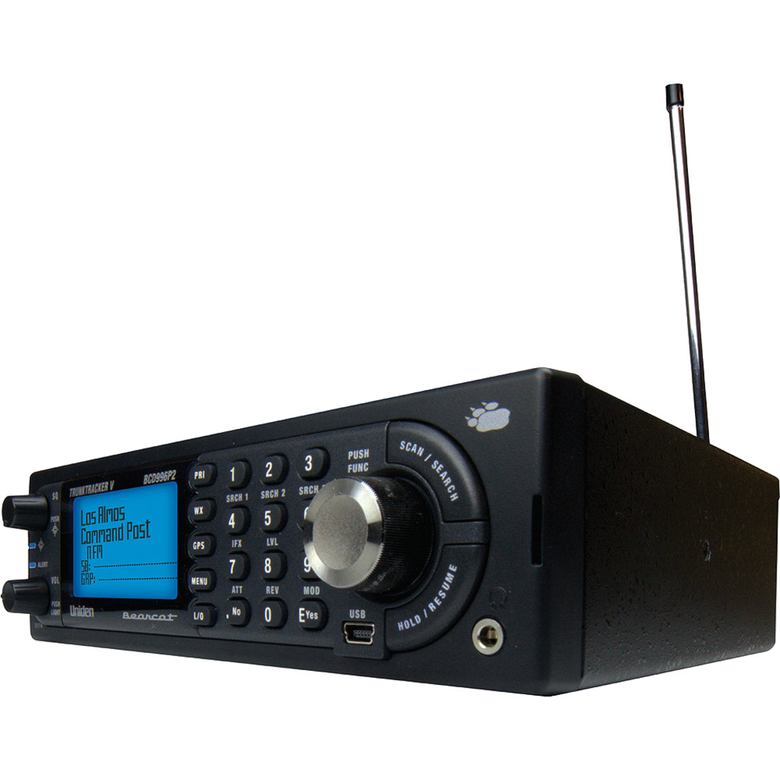 Uniden BCD996P2 Digital Mobile TrunkTracker V Scanner, 25000 Channels, Weatherband