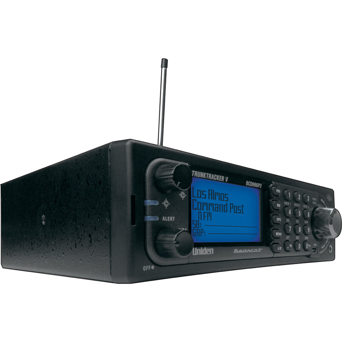 Uniden BCD996P2 Digital Mobile TrunkTracker V Scanner, 25000 Channels, Weatherband