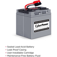 CyberPower RB12170X2A Replacement Battery Cartridge (RB12170X2A) Alternate-Image1 image