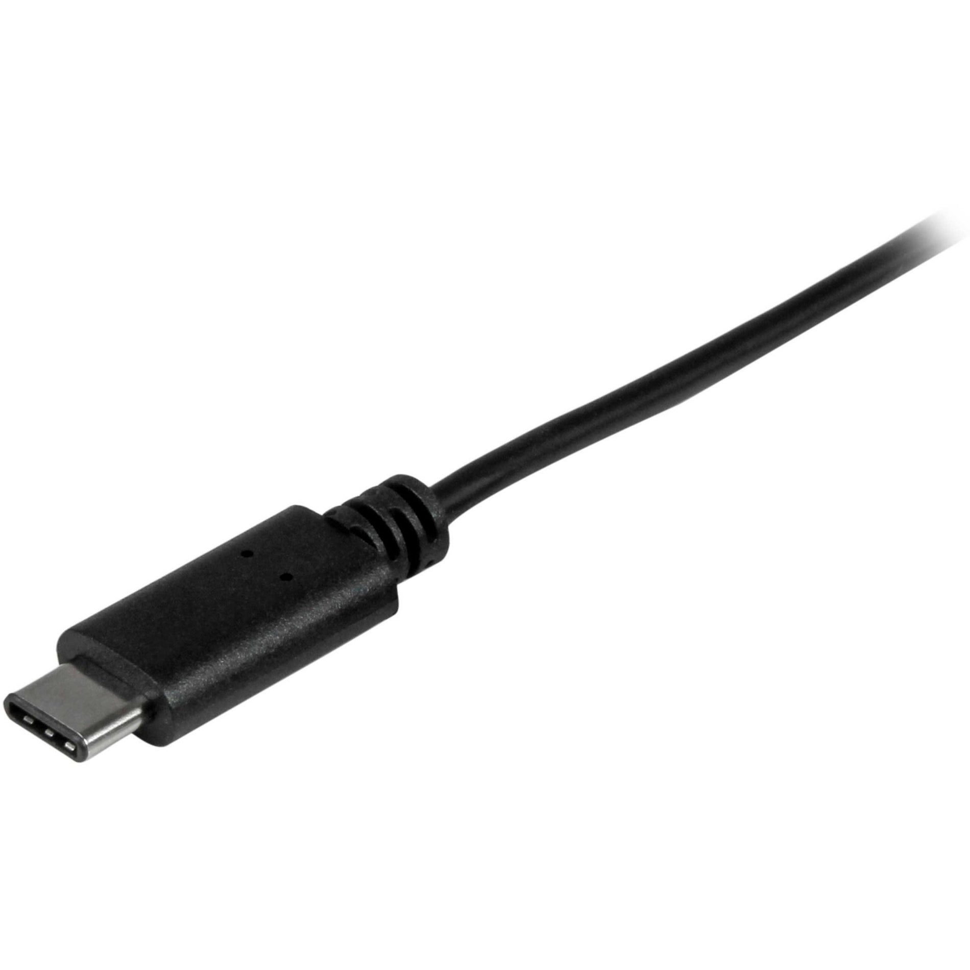 StarTech.com USB2CB1M 1m (3ft) USB-C to USB-B Cable, USB Type-C to USB Type-B Cable - Fast Data Transfer, Reversible, Black