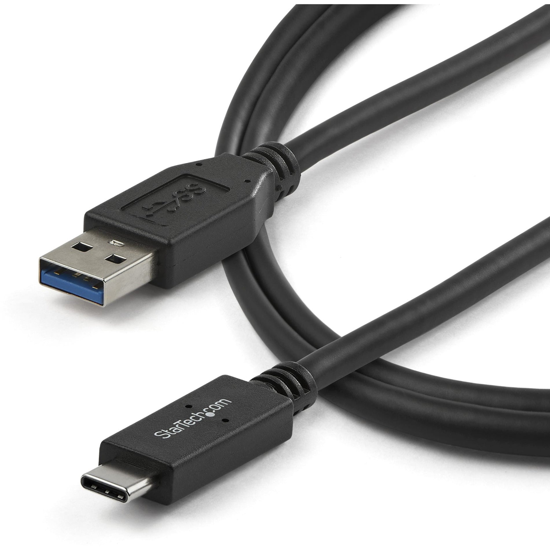 StarTech.com USB31AC1M 1m USB-C to USB-A Cable, USB 3.1 Gen 2 10Gbps Data Transfer Cable